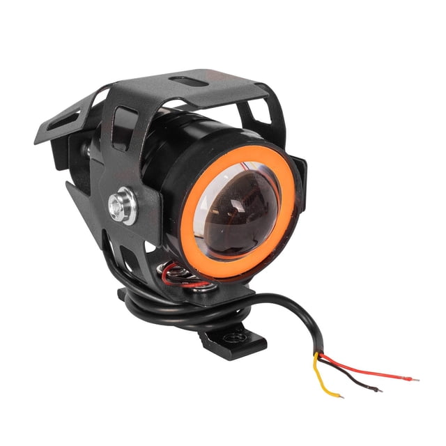 Faro Auxiliar Rojo Para Moto Universal U7 Kinlley Negro