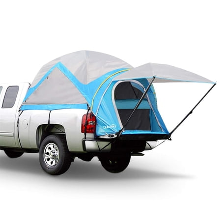 Quictent Waterproof Truck Tents with Removable Awning for Mid Size Truck Bed, Rainfly