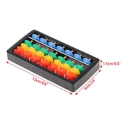 Learning Teaching 7 Column Soroban Math Learning Props for Activity Centers Classical Japanese Arithmetics Toy Favor Set