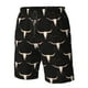 thumbnail image 4 of Balery Western Cowboy Traje de Baño Estilo Hawaiano para Hombre, Shorts de Secado Rápido con Bolsillos-XX-Large, 4 of 6