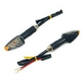 thumbnail image 4 of CNKOO 12V Motorcycle Turn Signal Indicators Amber LED Blinkers Lights, 4 of 7