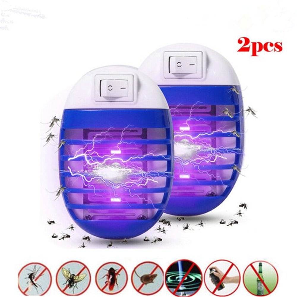 Casewin 2 Pack Bug Zapper Indoor Mosquito Zapper, Fly Zapper Electronic