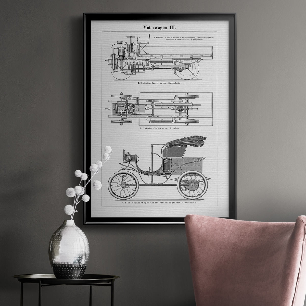Industrial Motorcar Premium Classic Framed Print - Ready to Hang