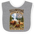 thumbnail image 3 of Inktastic Yellowstone National Park Boys or Girls Baby Bib, 3 of 4