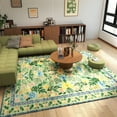thumbnail image 2 of Area Rugs Washable Rug 5x7ft for Living Room Soft Carpet for Bedroom Nursery Kids Room, Botanical Print Non-Slip Low Pile Carpet for Entryway Office Playroom Kitchen, 2 of 12