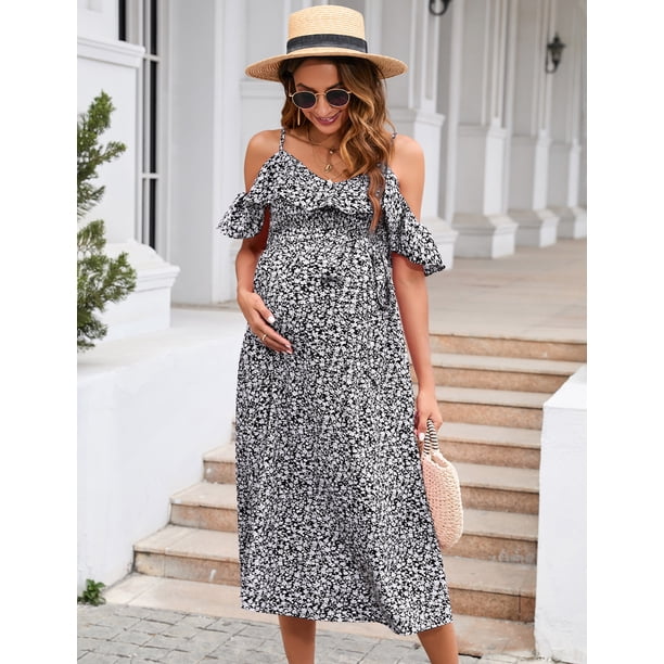 maternity midi dress wedding guest 14 Best Amazon Maternity Wedding Guest Dresses to Shop 2024