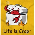 thumbnail image 2 of Steamy Boiling Crab Cooking Novelty Plus Size Crewneck Graphic Tee Shirt Brisco Brands 3X, 2 of 5