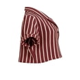 thumbnail image 4 of Blusa George para Mujer, Kimona con Roll Up Vino Talla M, 4 of 4