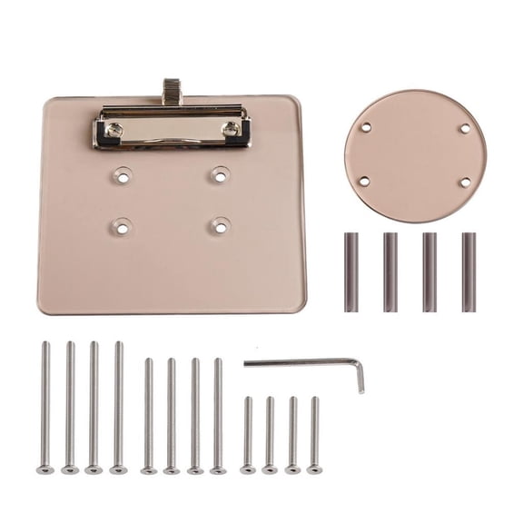 hejhncii Golf Cart Steering Wheel Scorecard Holder Replacement Golf Cart Organizer Firm Paper Clamp Golf Accessories Enduring