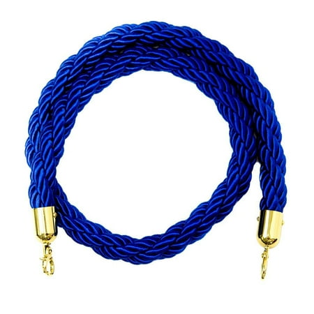 

Stanchion Rope Queue Barrier Ropes 5Ft/7Ft/10Ft 6 Colors Optional