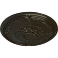 thumbnail image 3 of Ekena Millwork 26 1/4"OD x 3 1/4"P Athens Ceiling Medallion (Fits Canopies up to 3 5/8"), Hand-Painted Stone Hearth, 3 of 5