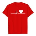 thumbnail image 4 of CAIXIA Matching Shirts for Couples Valentine's Shirts Couples Shirt Couple Matching Valentine Outfits Sets Funny Valentine Graphic Tshirts,Unisex/S, 4 of 4