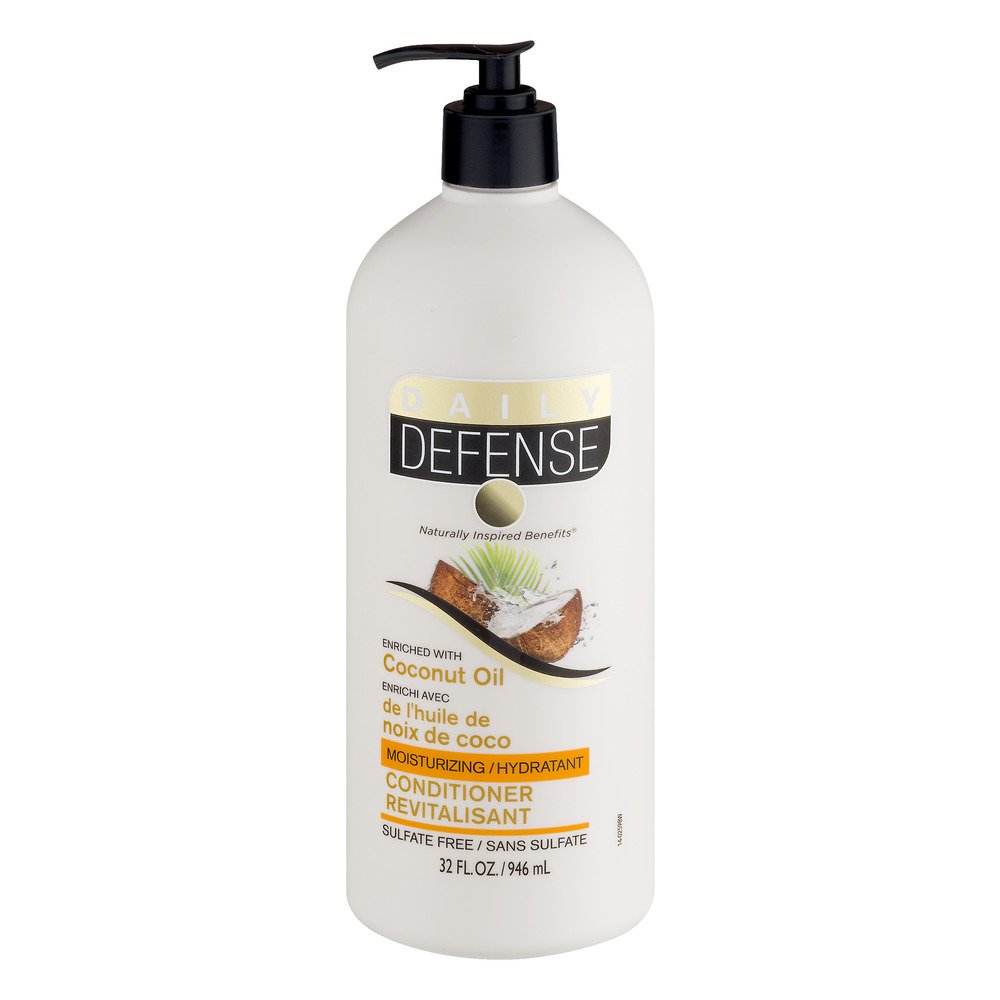 Daily Defense Coconut Oil Conditioner, 32 FL OZ