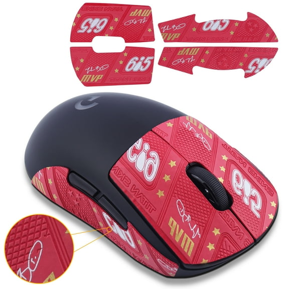 Sunzit Mouse Grip Tape fit for Logitech G Pro Superlight,Self-Adhesive,Pre-Cut,Sweat-Resistant,Professional Mice Upgrade Kit,for The Most Demanding Gamers