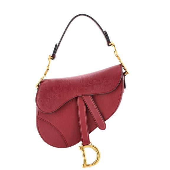 Pre-Owned Saddle Handbag Leather Mini By Rebag