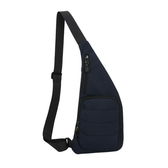 fheaev Sac Bandoulière pour Femmes Sac de Poitrine Tendance à Blocs de Couleur Mode Sports et Loisirs Sac de Poitrine pour Hommes