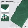 thumbnail image 3 of Decase Flip Case with Card Holder for Samsung Galaxy A54 5G,Wallet PU Leather Magnetic Protective Cellphone Case for Samsung Galaxy A54 5G Folio Book Cover with Stand,Green, 3 of 7