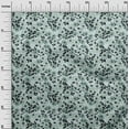 thumbnail image 3 of oneOone Rayon Light Blue Fabric Floral Fabric For Sewing Printed Craft Fabric By The Yard 56 Inch Wide, 3 of 4