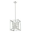 thumbnail image 3 of Bethel International Chandelier Chrome Metal & Crystal, 3 of 5
