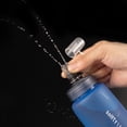 thumbnail image 3 of Bouteille d'Eau Sportive Pliable de 500 ml en TPU de Qualité Alimentaire avec Formes Optionnelles (Fond Rond/ellipse) et Paille Allongée de Rechange pour la Course, le Vélo, la Randonnée – Flasque Souple Légère pour le Conditionnement Physique en Plein Air, 3 of 7