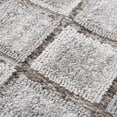thumbnail image 2 of Luxe Weavers Modern Geometric Grid Mushroom 2x7 Runner Rug, 2 of 8