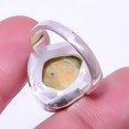 thumbnail image 2 of Chrome Chalcedony Handmade Gemstone 925 Silver Plated Jewelry Ring s.8.5 A399, Valentine's Day Gift, Birthday Gift, Beautiful Jewelry For Woman, 2 of 2