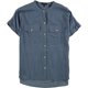 thumbnail image 1 of Theory Blusa con botones para mujer, azul, grande, 1 of 1