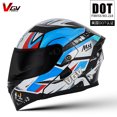 thumbnail image 3 of Casco de motocicleta para hombres y mujeres Casco descubierto Cascos de motocicleta de verano Cuatro estaciones Seguridad general 3c Ece Dot, 3 of 5