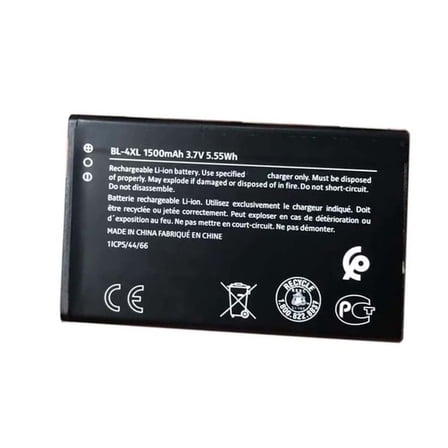 BL-4XL Replacement 3.7V 1500mAh BL-4XL BL4XL Phone Battery for 6300 4G/8000 TA-1324 BL-4XL 1ICP5/44/66