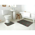 thumbnail image 4 of Xecao Strawberry 2-Piece Vintage Seamless Anti-Skid Mat Set, featuring a stylish pattern for a safe and elegant toilet rug experience, 4 of 6