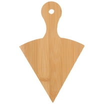 MLINS Bamboo Pizza Peel Pizza Spatula Paddle with Handle Pizza Cutting Board Pizza Bread Serving Baking Board
