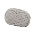 thumbnail image 2 of Hilo grueso de lana voluminoso Perfecl para hacer almohadas Gris claro, 2 of 8