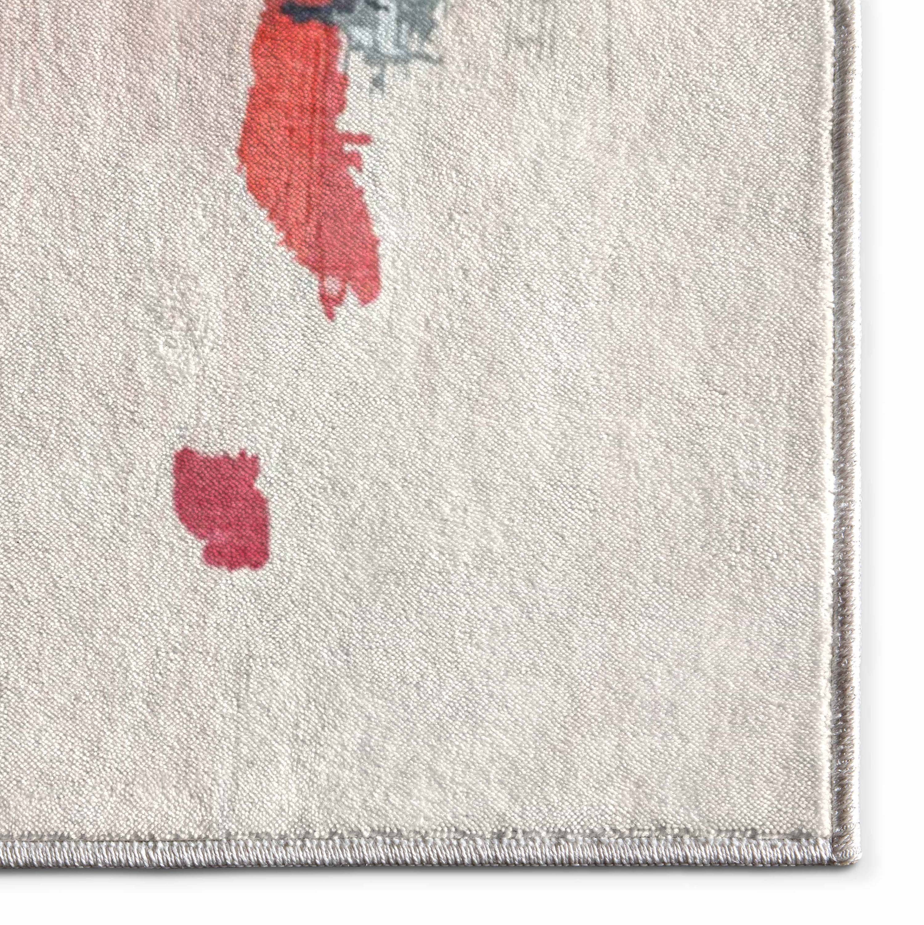 Well Woven Chromatic Splash 7'7" x 9'10" Rug – Vibrant Multicolor, Stain-Resistant & Easy to Clean
