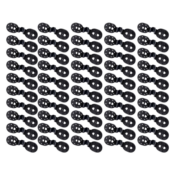 50 clips para tela de sombra Cola reutilizables fijos de red de sombra