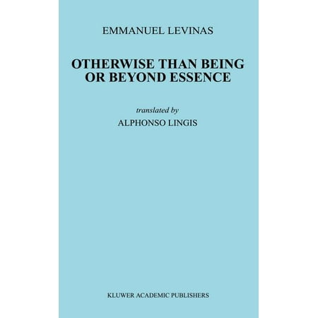 UPC: 9789024723744 | Martinus Nijhoff Philosophy Texts: Otherwise Than Being or Beyond Essence (Hardcover)