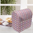 thumbnail image 3 of Valentine's Day Stand Mixer Cover, Repetitive Pattern Colorful Framed Heart Shapes in Pink Toned Squares, Kitchen Appliance Organizer Bag Cover with Pockets, 5 Quarts, Multicolor, by Ambesonne, 3 of 4