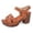 Khaki, variant on Xijirk Women Summer High Heel Sandals Comfortable Casual Dressy Open Toe Shoes Women Sandals for Vacation Work Date Outfits,Black,7