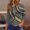 Grey, variant on Endives Women's 3/4 Sleeves Blouse Tops Round Neck Printed Womens Blouse T Shirt Basic Tee Spring Outfit