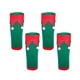 thumbnail image 5 of 4 vendas navideñas para patas de caballo, reutilizables, cómodas, de poliéster. Verde, 5 of 9