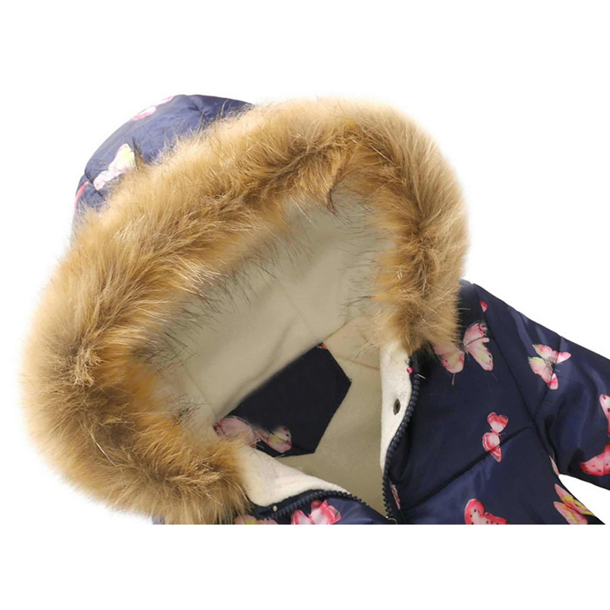 nsendm Big Kid Manteau Fille Hiver Manteau 4t Bambin Bebe Enfants Filles Hiver Epais Chaud Capuche Coupe Vent Manteau Veste Hiver Enfants Filles