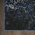 thumbnail image 4 of Nourison Passion All-over design Light Blue Black 3'9" x 5'9" Area Rug (4x6), 4 of 8