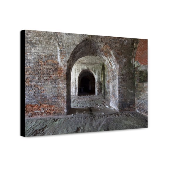Canvas Print: Fort Morgan Is A Historic Fort At The Mouth Of Mobile Bay, Alabama