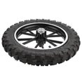 thumbnail image 4 of Llantas Y Neumáticos De Ruedas, Reemplazo De Neumáticos De Rueda De Tubo Interior Engrosado Antideslizante Para Trail Dirt Bike Thumpstar RIM 12MM/0.5in EJE, 4 of 7