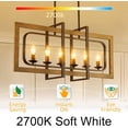 thumbnail image 3 of E12 Candelabra Bulb 40 watt Equivalent, E12 LED Bulb Dimmable Chandelier s, B10 Candle s 2700K Soft White, 90+CRI, 400LM, Clear Glass, 12 Pack, 3 of 5