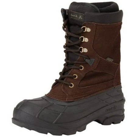 UPC: 0056248549641 | Kamik Mens The Nation Plus Winter Boot Dark Brown – WK0097-DBR