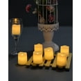 thumbnail image 3 of Tattom Flameless Candles 24 Pack,Tea Lights Candles Battery Operated ,Electric Fake Candles Led, 200+Hour LED Tea Lights Battery in Warm White for Weddings, Parties, Holidays, 3 of 8