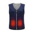 thumbnail image 1 of HIMONE Women Fleece Heated Vest with Battery Pack, Electric Heated Jacket for Unisex, 1 of 8