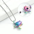 thumbnail image 3 of Sea Turtle Necklace Urns for Cremation Ashes Urn Necklace Lockets for Human Ashes Pet  Ashes Holder Pendent for Ashes and Chain, 3 of 6