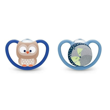 Nuk Pacifier Space 18-36 Months 2pk