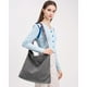 thumbnail image 4 of Bolso de mano para mujer, bolso de hombro, bolso de cordón, bolso de mano grande, bolso de hombro, bolso cruzado informal para la escuela, oficina, trabajo, viajes, excursiones, compras, 4 of 5